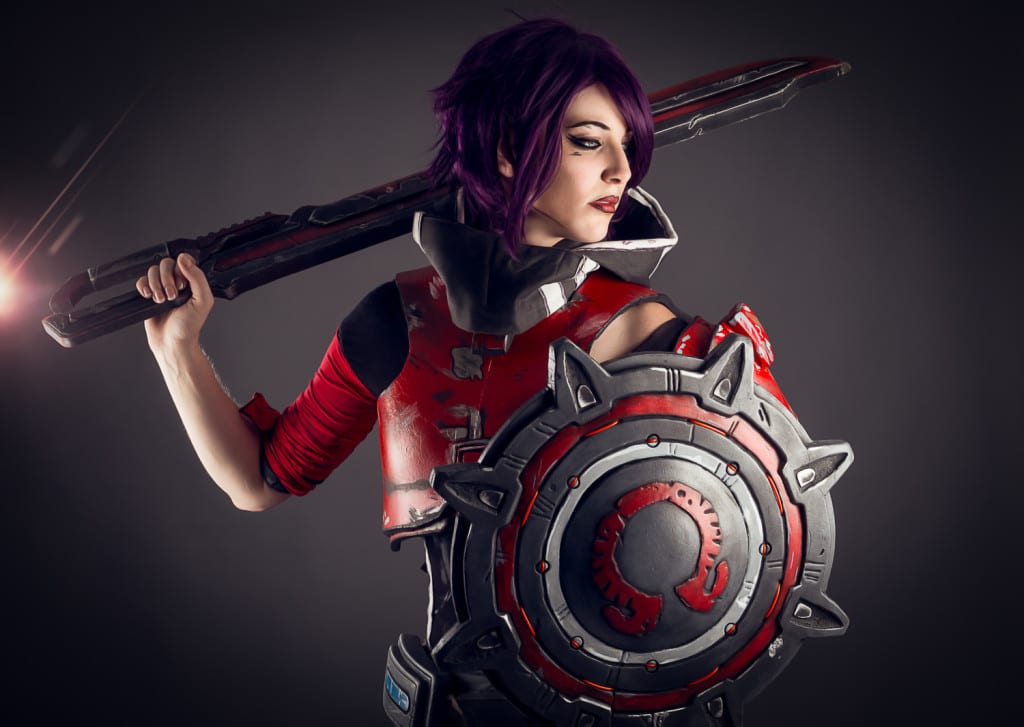 Athena Cosplay from the Borderlands Franchise