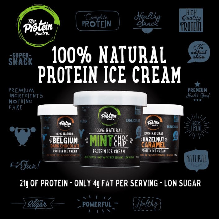 Protein Pantry Natural Protein Ice Cream Photography
