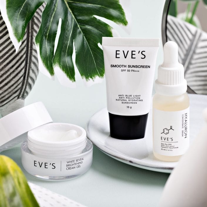 Eve's Skincare Product Range