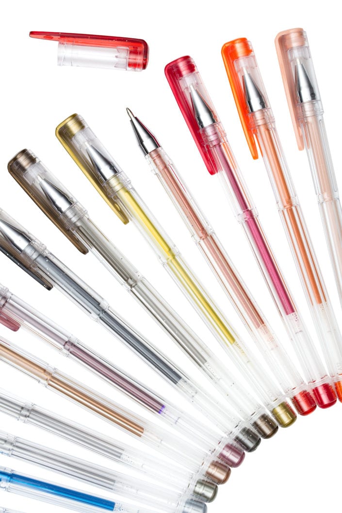 Gel Pens Product Photo