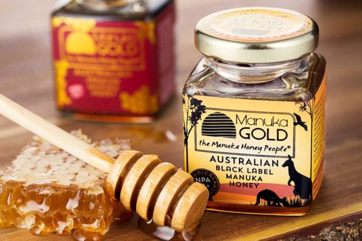 Manuka Honey Jars by Natures Gold