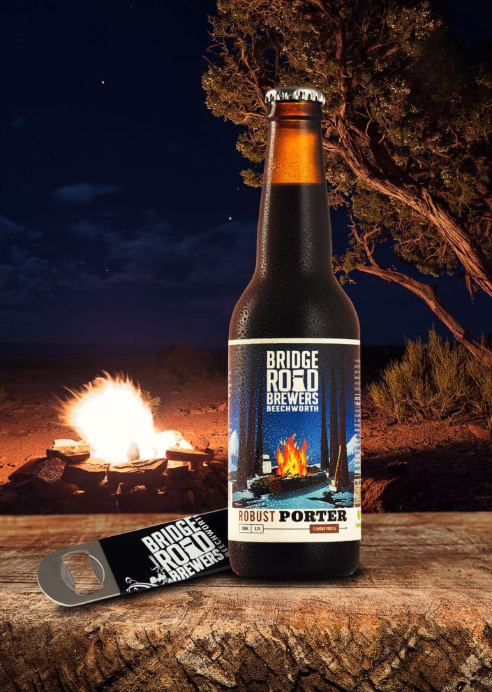 Porter Beer Product Photography