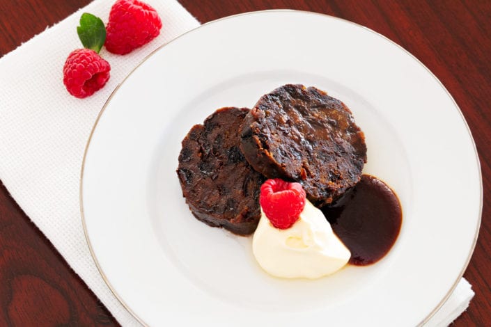 xmas pudding lifestyle photography