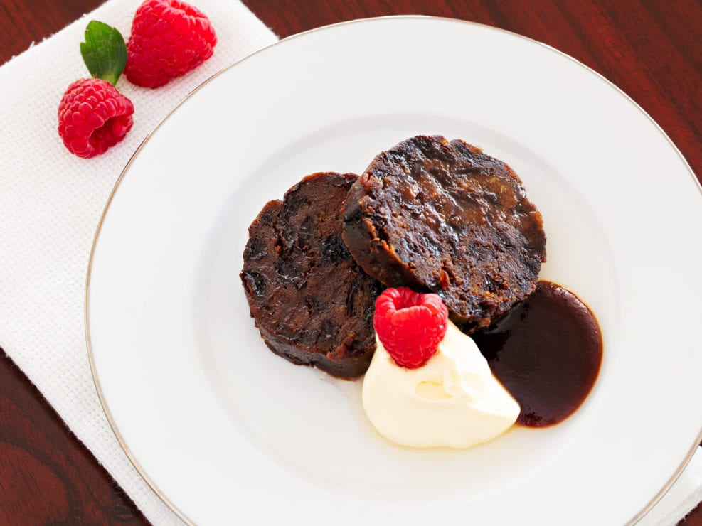 xmas pudding lifestyle photography