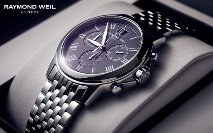 Raymond Weil Chronograph Watch Photography