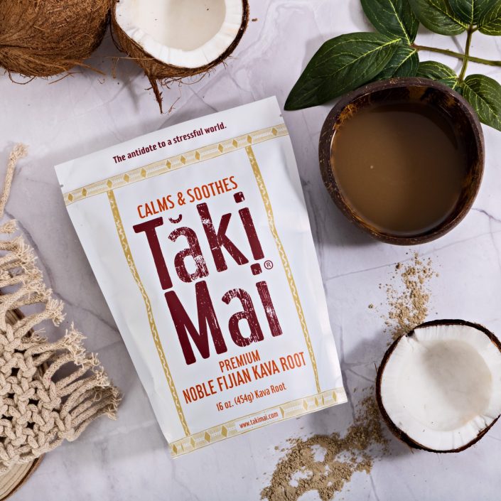 Taki Mai Kava Flat Lay