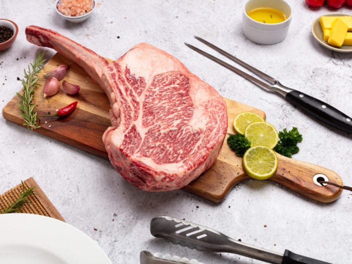 Australian Wagyu Tomahawk Steak Photo