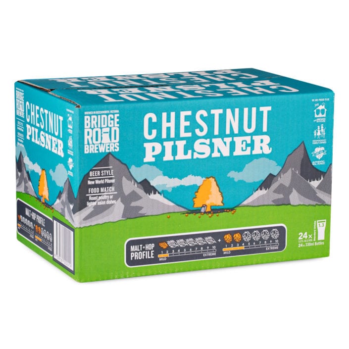 Bridge Road Brewers Chestnut Pilsner Carton