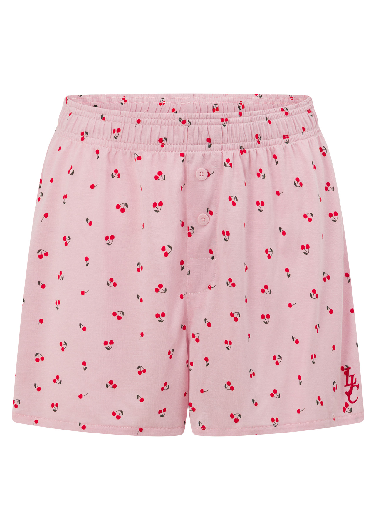 Brisbane Studio Ghost Mannequin Effect for Lorna Jane Cherry Print Shorts