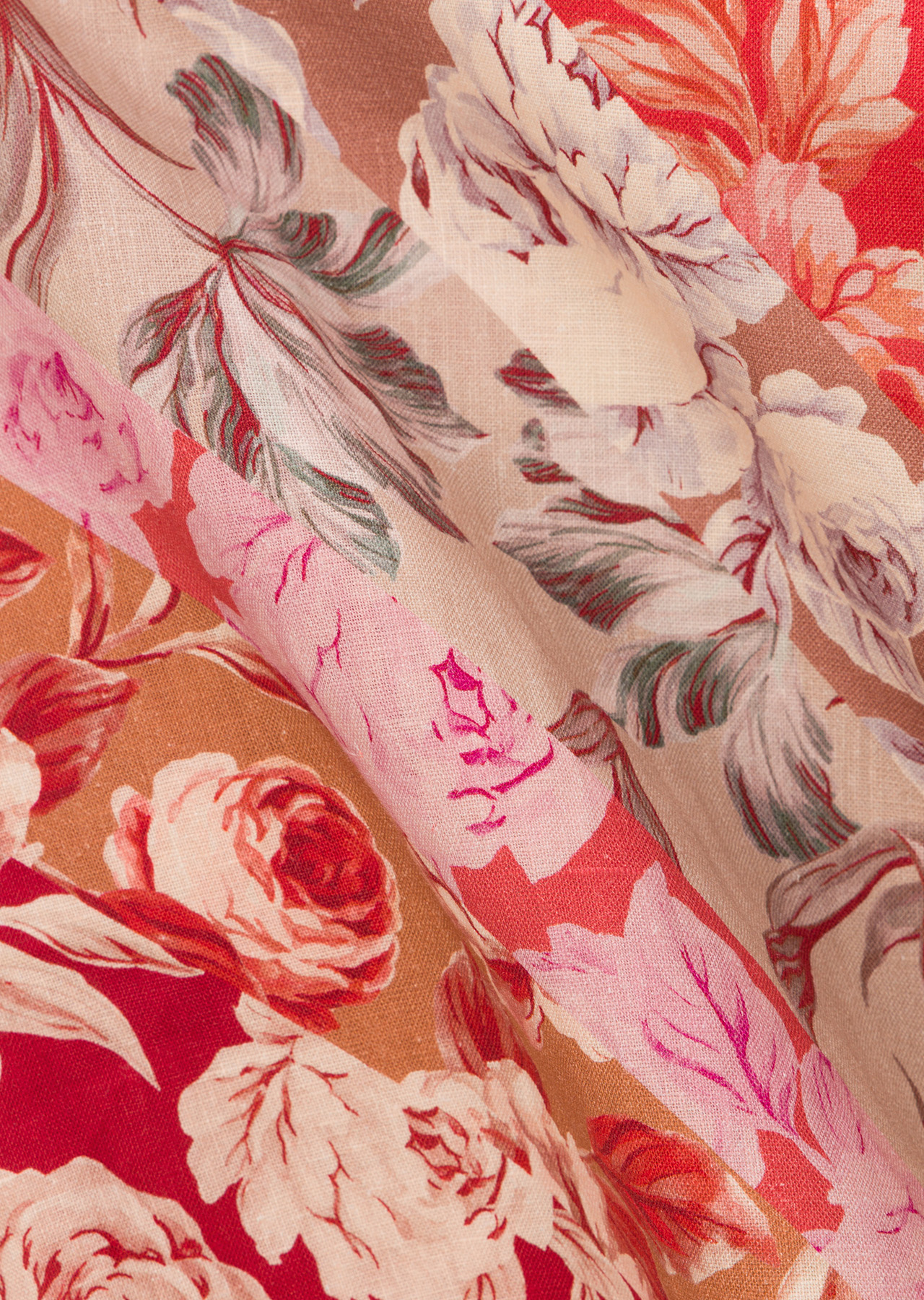 Closeup detail shot of Sabo fabric used as swatch for true-to-life colour on Sabo Website. Photographed by The Blake Image Photography